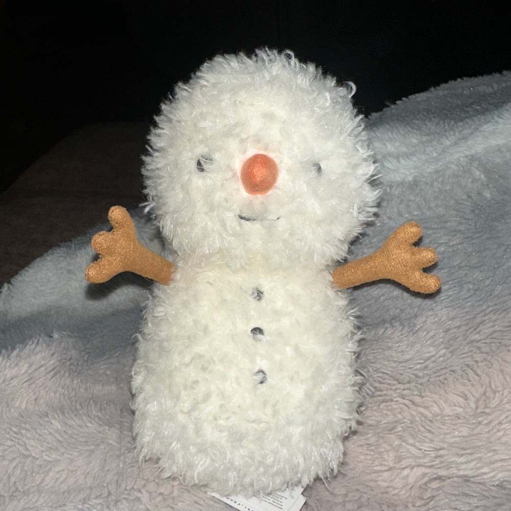 Fluffy Jellycat Snowman